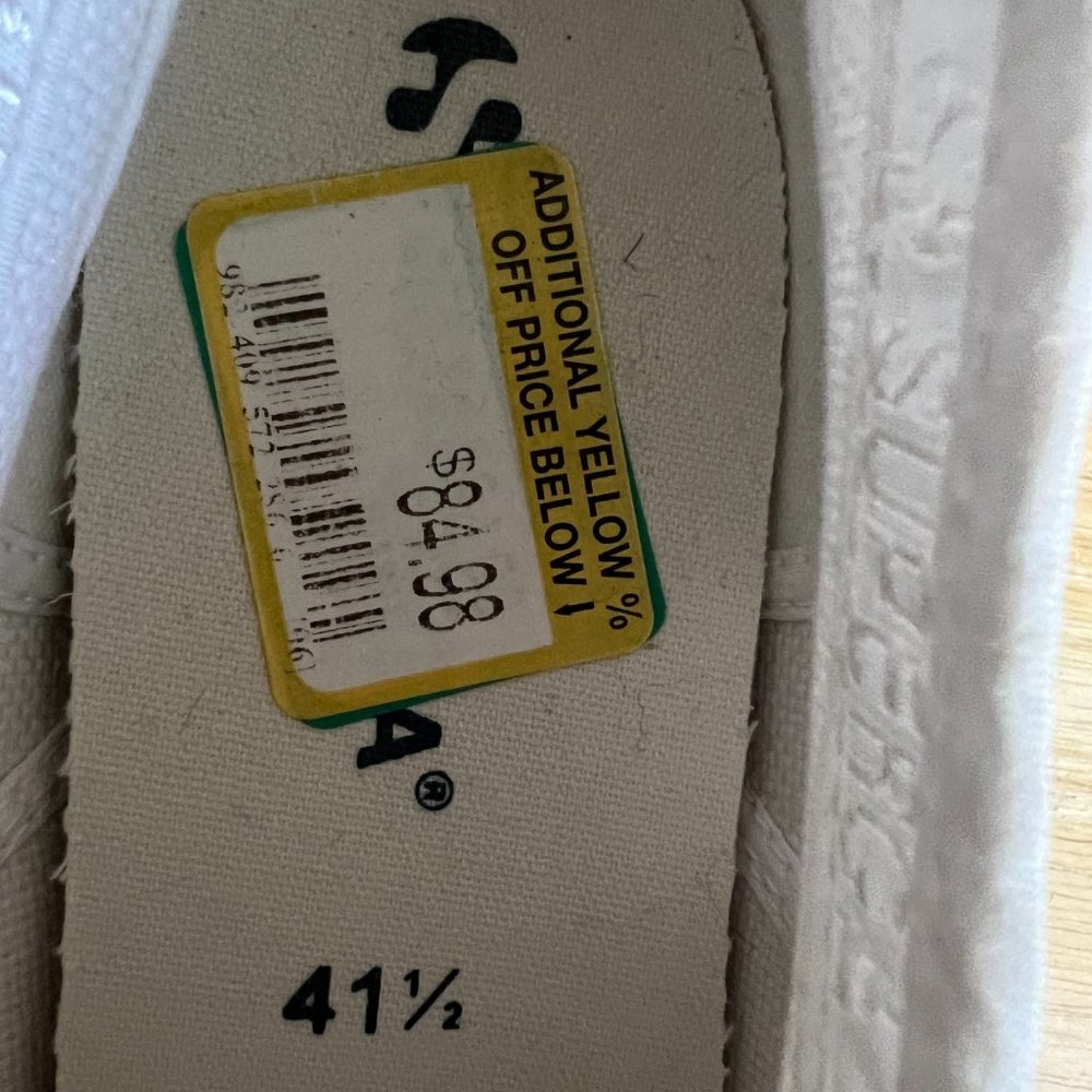 NWT Superga 2790 Platform Sneakers Rainbow Sole Sz 10 - Picture 9 of 10